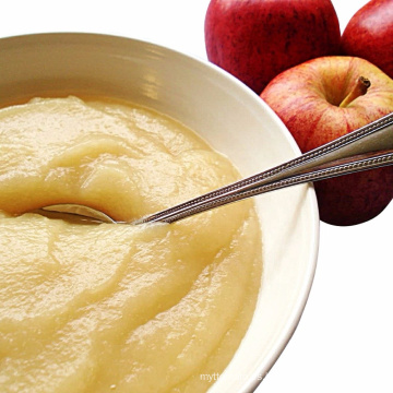 Puré de manzana aséptico concentrado brix 30-32%, envasado en tambor